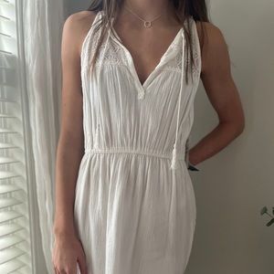 White Roxy Sundress/Beach Coverup